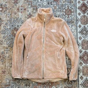 The North Face Women's soft pink Teddy Jacket